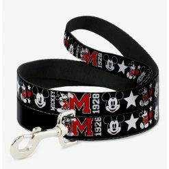 Best deal ✔️ Disney Classic Mickey Mouse 1928 Collage Dog Leash 🎁