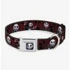 Cheap 😍 The Nightmare Before Christmas Jack Poses Peeping Eyes Dog Collar Seatbelt Buckle 😀