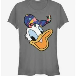 Buy ❤️ Disney Donald Duck Donald Pattern Face 😍 Girls T-Shirt 🔔