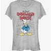 Discount 😀 Disney Donald Duck Original Donald Sketchbook Girls T-Shirt 😉