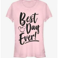 Flash Sale ❤️ Disney Mickey Mouse Best Day 👏 Girls T-Shirt ✨