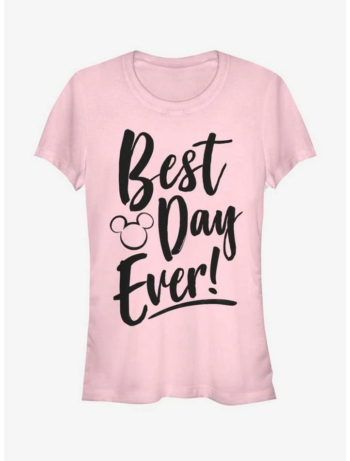 Flash Sale ❤️ Disney Mickey Mouse Best Day 👏 Girls T-Shirt ✨ 1 Flash Sale ❤️ Disney Mickey Mouse Best Day 👏 Girls T-Shirt ✨