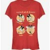 Budget 🔥 Disney Mickey Mouse Kung Fu Four Up Girls T-Shirt ⭐