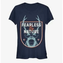 New 👏 Frozen 2 Fearless Nature Girls T-Shirt 🧨