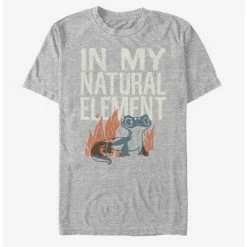 Cheapest 🤩 Frozen 2 Salamander Woodcut T-Shirt ⭐