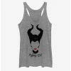 New 👍 Disney Maleficent: Mistress of Evil Red Lips Girls Tank 🎉