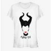 New 👏 Disney Maleficent: Mistress of Evil Red Lips Girls T-Shirt 💯