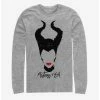 Wholesale ❤️ Disney Maleficent: Mistress of Evil Red Lips Long-Sleeve T-Shirt ⭐