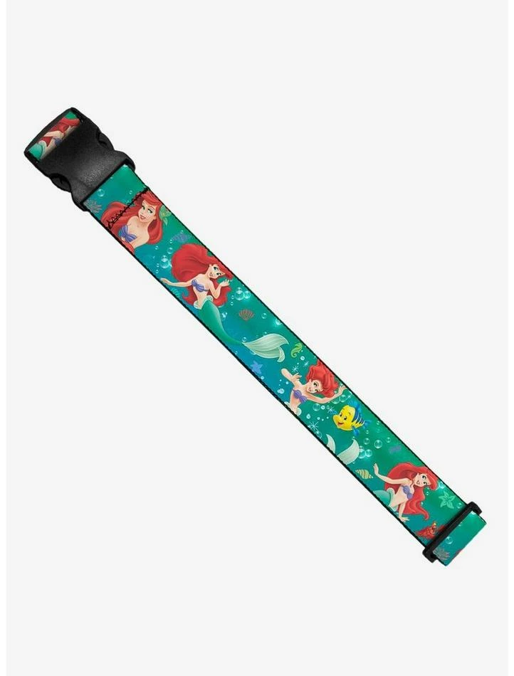 Discount โ Disney The Little Mermaid Ariel Flounder Poses Luggage Strap ๐งจ 1 Discount โ Disney The Little Mermaid Ariel Flounder Poses Luggage Strap ๐งจ
