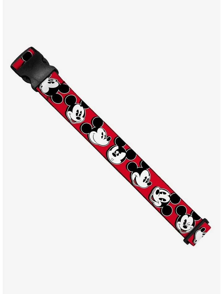 Cheap 🤩 Disney Mickey Mouse Expressions Luggage Strap 💯 1 Cheap 🤩 Disney Mickey Mouse Expressions Luggage Strap 💯