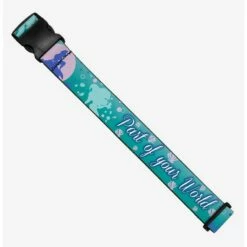 Brand new 🔥 Disney The Little Mermaid Silhouette Scenes Part Of Your World Luggage Strap ✔️