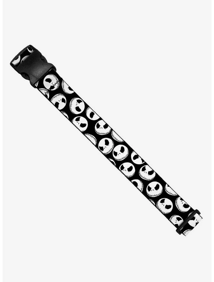 New โ๏ธ The Nightmare Before Christmas Jack Expressions Scattered Luggage Strap ๐ 1 New โ๏ธ The Nightmare Before Christmas Jack Expressions Scattered Luggage Strap ๐