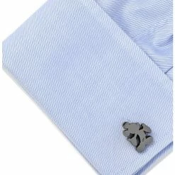 Best Pirce ⌛ Disney Mickey Mouse Black Silhouette Cufflinks 🛒 -Dressup Outfits Shop 12990417 av2
