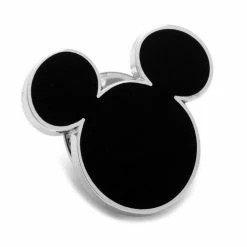 Promo 🤩 Disney Mickey Mouse Black Silhouette Lapel Pin 🥰