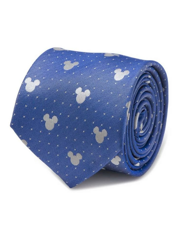 Hot Sale π Disney Mickey Mouse Blue Pin Dot Mens Tie βοΈ 1 Hot Sale π Disney Mickey Mouse Blue Pin Dot Mens Tie βοΈ