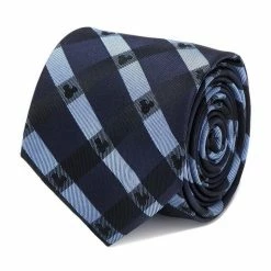 Promo 🎉 Disney Mickey Mouse Blue Plaid Tie 👏