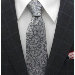 Best reviews of ⌛ Disney Mickey Mouse Gray Paisley Mens Tie 💯 -Dressup Outfits Shop 12990435 av2