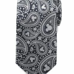 Best reviews of ⌛ Disney Mickey Mouse Gray Paisley Mens Tie 💯