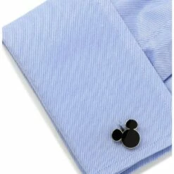 Wholesale ✔️ Disney Mickey Mouse Silhouette Cufflinks ✨ -Dressup Outfits Shop 12990445 av2