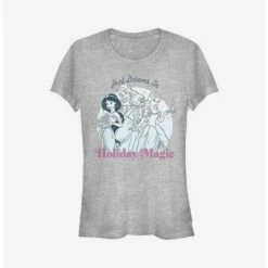 Best reviews of 🛒  Disney Princesses Holiday Magic Aunt  Girls T-Shirt 😀
