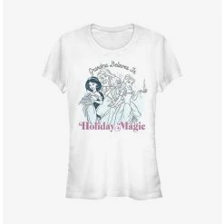 Brand new 🎁 Disney Princesses Holiday Magic Grandma Girls T-Shirt ⭐