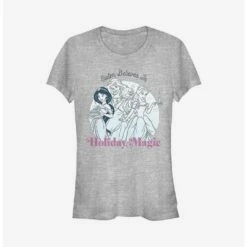 Buy ⌛ Disney Princesses Holiday Magic Sister Girls T-Shirt 💯