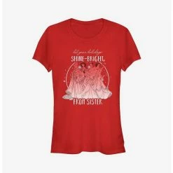 Outlet ⌛ Disney Princesses Shine Bright From Sister 🎉 Girls T-Shirt 🥰