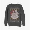 Best Sale 🎉 Disney Princesses Group Christmas Pattern Sweatshirt 🌟