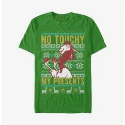 Outlet 👏 Disney The Emperor's New Groove No Touchy My Presents Ugly 🎉 Christmas Sweater T-Shirt ❤️