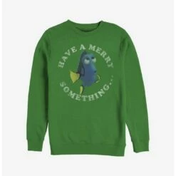 Best reviews of 💯 Disney Pixar Finding Nemo Merry Something Holiday Sweatshirt ✔️