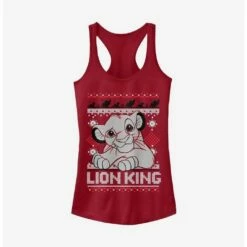 Best Sale ✔️ Disney The Lion King Simba Holiday 🎁 Girls Tank ⌛