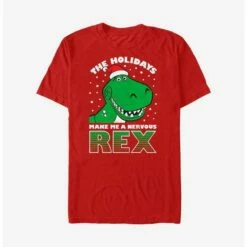 Best Pirce 🎁 Disney Pixar Toy Story Holiday Rex T-Shirt ⭐