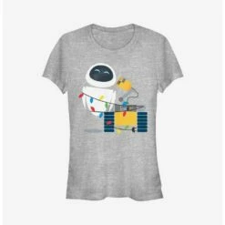 New ❤️  Disney Pixar Wall-E ❄ Christmas Lights  Girls T-Shirt 🔔