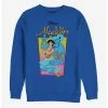 Discount 👏 Disney Aladdin Neon Vapor Sweatshirt ✨