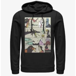 Best Sale 🧨  Disney Villains Chart Hoodie ⭐