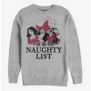 Coupon 🎁 Disney Villains Naughty List Sweatshirt 🧨