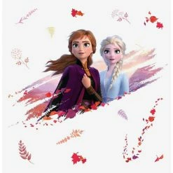 Brand new 🌟 Disney Frozen 2 Elsa And Anna Peel And Stick Giant Wall Decals ⌛