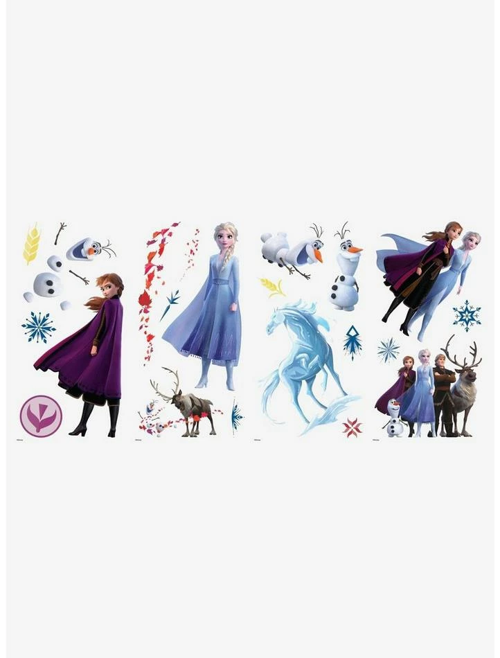 Cheapest ❤️ Disney Frozen 2 Peel And Stick Wall Decals ⌛ 2 Cheapest ❤️ Disney Frozen 2 Peel And Stick Wall Decals ⌛ - Image 2