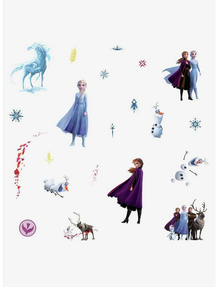 Cheapest ❤️ Disney Frozen 2 Peel And Stick Wall Decals ⌛ 1 Cheapest ❤️ Disney Frozen 2 Peel And Stick Wall Decals ⌛