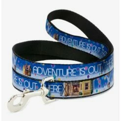 Promo 🤩 Disney Pixar Up Adventure Is Out There Carl on Porch House Balloons 😀 Dog Leash ⭐