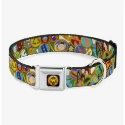 Best deal ❤️ Disney Pixar Up Stacked Wilderness Explorers Badges ❤️ Dog Collar Seatbelt Buckle 🎉