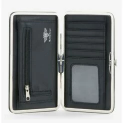 Wholesale ✔️ Disney Frozen 2 Elsa Swirling Snowflakes Pose Hinge Wallet 😉 -Dressup Outfits Shop 13112113 av2