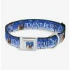Cheap ✨ Disney Pixar Up Adventure Is Out There Carl on Porch House Balloons Dog Collar Seatbelt Buckle 🎉