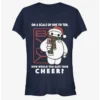 Discount 👍 Disney Big Hero 6 Christmas Cheer 👍 Girls T-Shirt ❤️