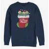 Brand new ❤️ Disney Toy Story Pizza Planet Alien ❄ Christmas Stocking Crew Sweatshirt ✨