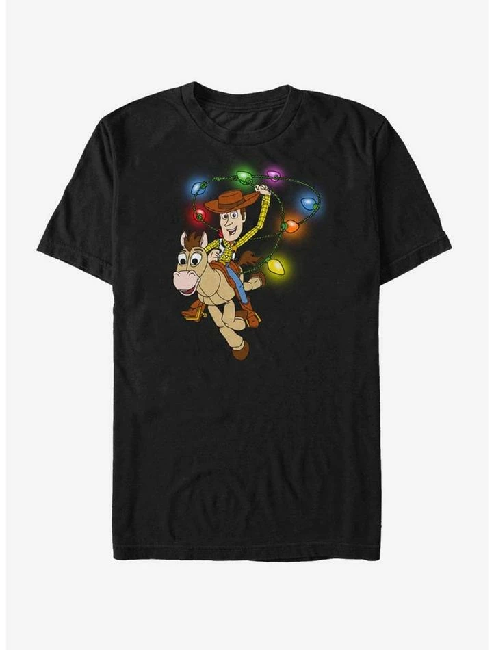 Outlet π Disney Toy Story Woody β Christmas Light Lasso T-Shirt β€οΈ 1 Outlet π Disney Toy Story Woody β Christmas Light Lasso T-Shirt β€οΈ