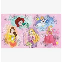 Discount β¨ Disney Princesses Peel and Stick Mural π€©