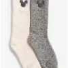 Best reviews of ⌛ CozyChic Classic Disney Mickey Mouse 2 Pack Socks Cream Multi 👏
