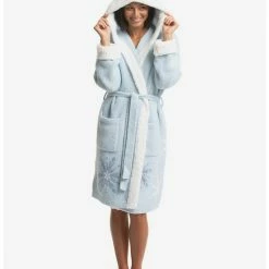 Brand new ❤️ Barefoot Dreams Disney Frozen Robe Ice Blue 😉