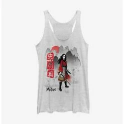 Flash Sale 🛒 Disney Mulan Live Action Loyal Brave And True Girls Tank ✨